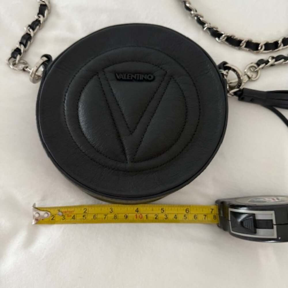 Round Black Valentino Purse - Picture 5 of 5